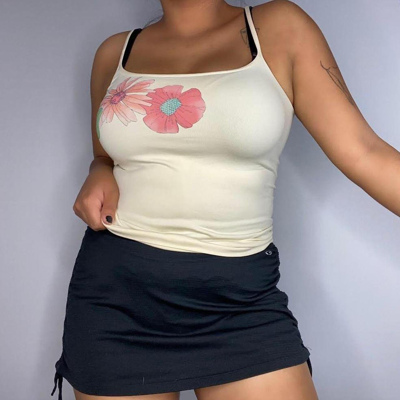 Victoria Secret. Victoria Secret Floral Top. Y2k.... - Depop