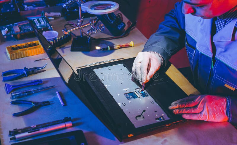 Service repair electronics stock photo. Image of eletronics - 131561946