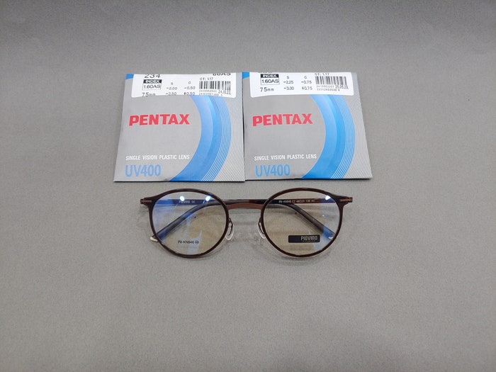 중년 이후 시력변화 있다?없다? / 도수를 낮춰도 먼거리는 잘 보이고 근거리는 편하게 / 피오비노 KN846+펜탁스 안경렌즈 ...