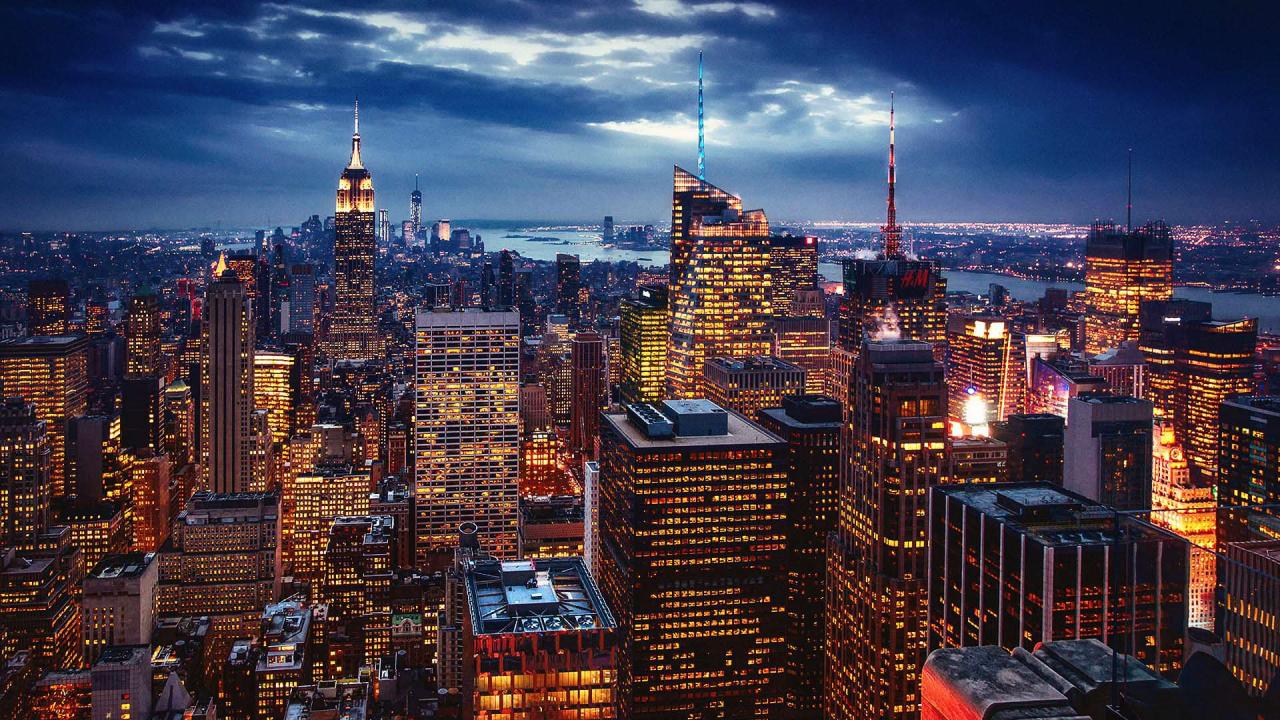 New York City Wallpapers At Night Wallpaper Cave - vrogue.co